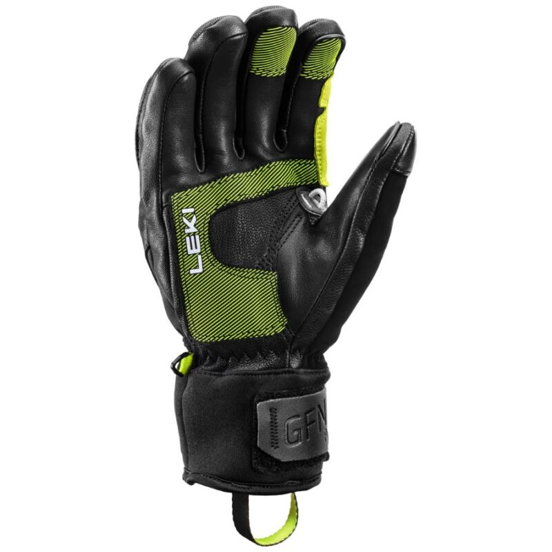 Rękawiczki narciarskie LEKI GRIFFIN PRO 3D Black Lime White