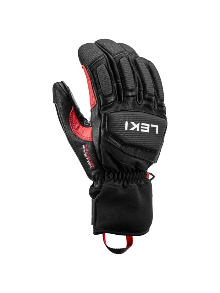 Rękawiczki narciarskie LEKI GRIFFIN PRO 3D Black Red White