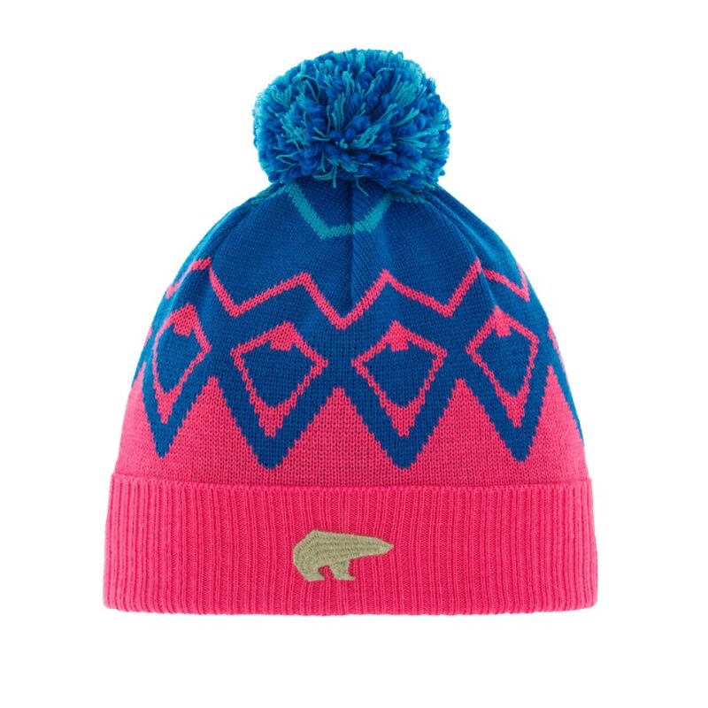 Czapka Eisbär Ziggy OS Pompon MÜ Light Pink