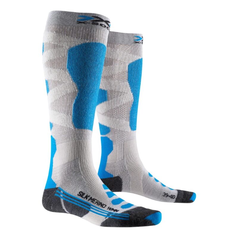 Skarpety damskie X-Socks Ski Silk Merino 4.0 Blue