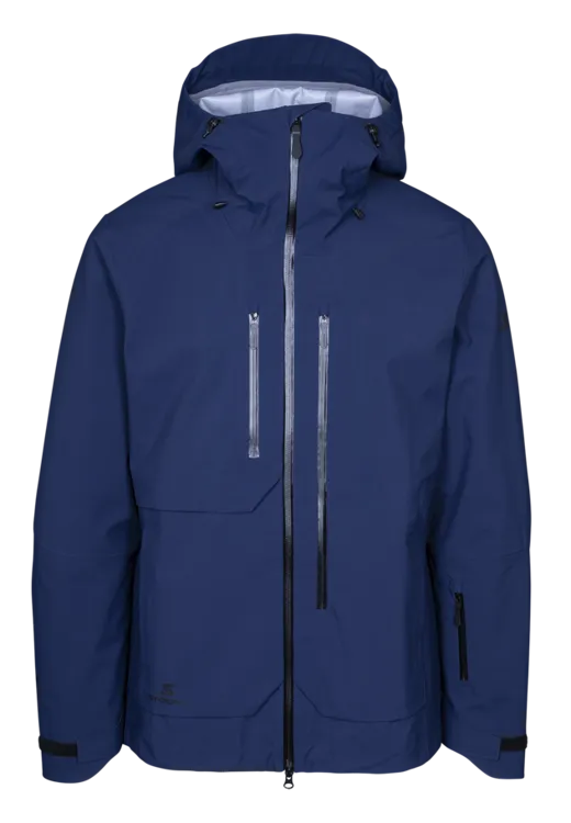 Kurtka narciarska Stockli Montero granatowa