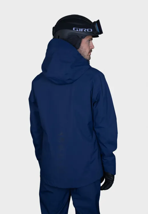 Kurtka narciarska Stockli Montero granatowa - obrazek 3